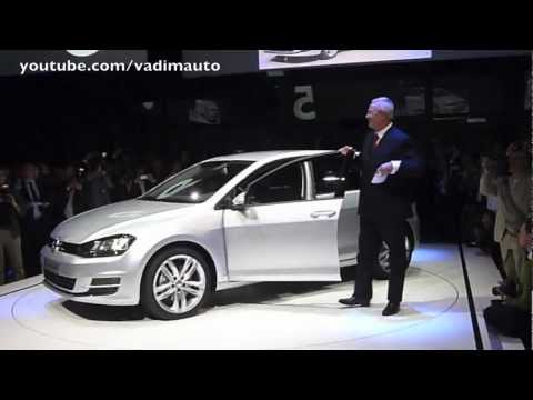 Volkswagen Golf VII první video z prezentace