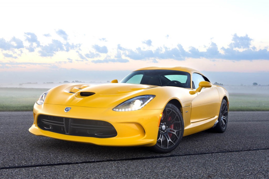 Pre-production 2013 SRT Viper model at Gingerman Raceway, Sept.