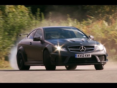 Mercedes C63 AMG Black Series v akci