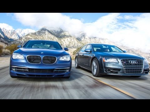 Audi S8 vs BMW Alpina B7