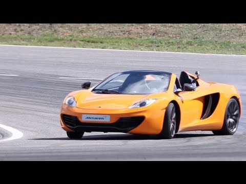 První jízda v McLarenu MP4-12C Spider