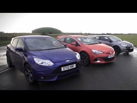 Focus ST vs Megane RS vs Astra OPC