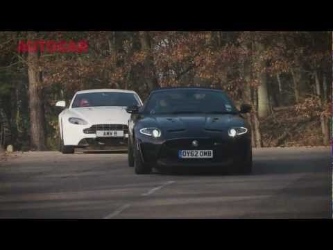 Jaguar XKR-S vs Aston Martin V8 Vantage