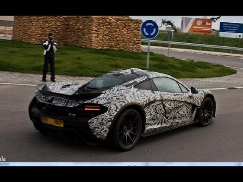 Prototyp McLarenu P1 na videu