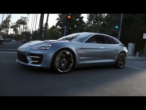 Porsche Panamera Sport Turismo: první jízdní video