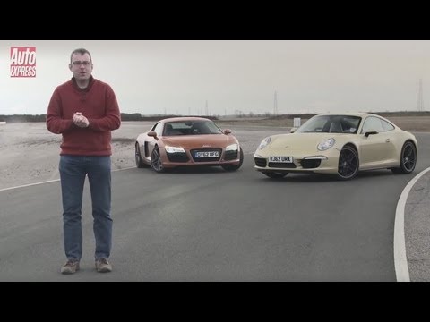 Audi R8 vs Porsche 911 Carrera 4S