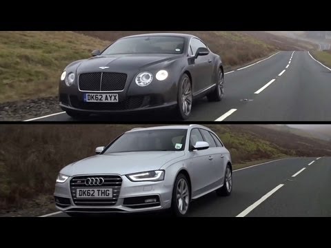 Bentley Continental GT Speed a Audi S4: CHRIS HARRIS ON CARS